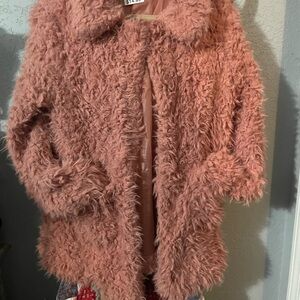 Fuzzy Pink Jacket